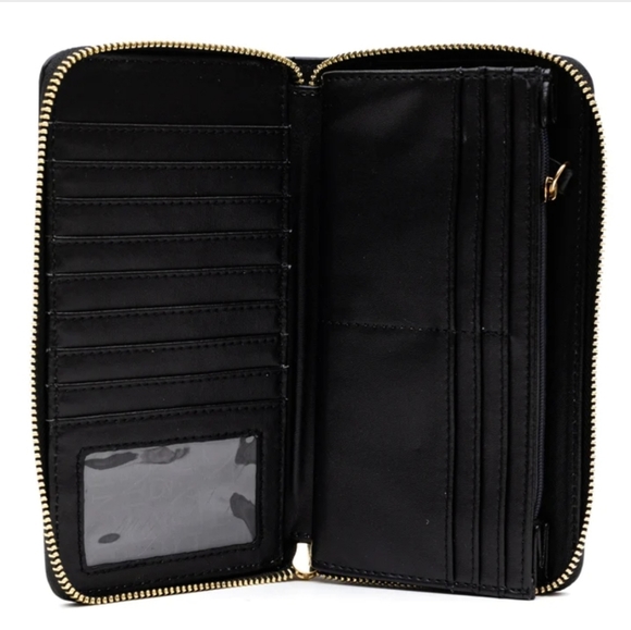 🎉❗️SALE❗️🎉 Danielle Nicole Disney Atlantis Zip Around Wallet - Picture 4 of 6